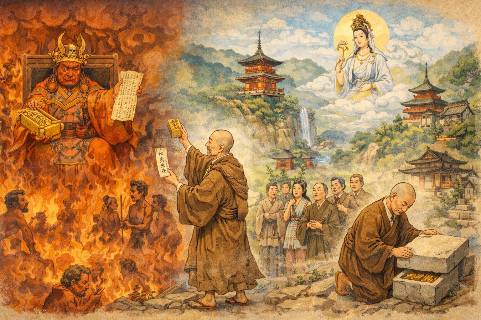 德道上人與閻魔大王的傳說